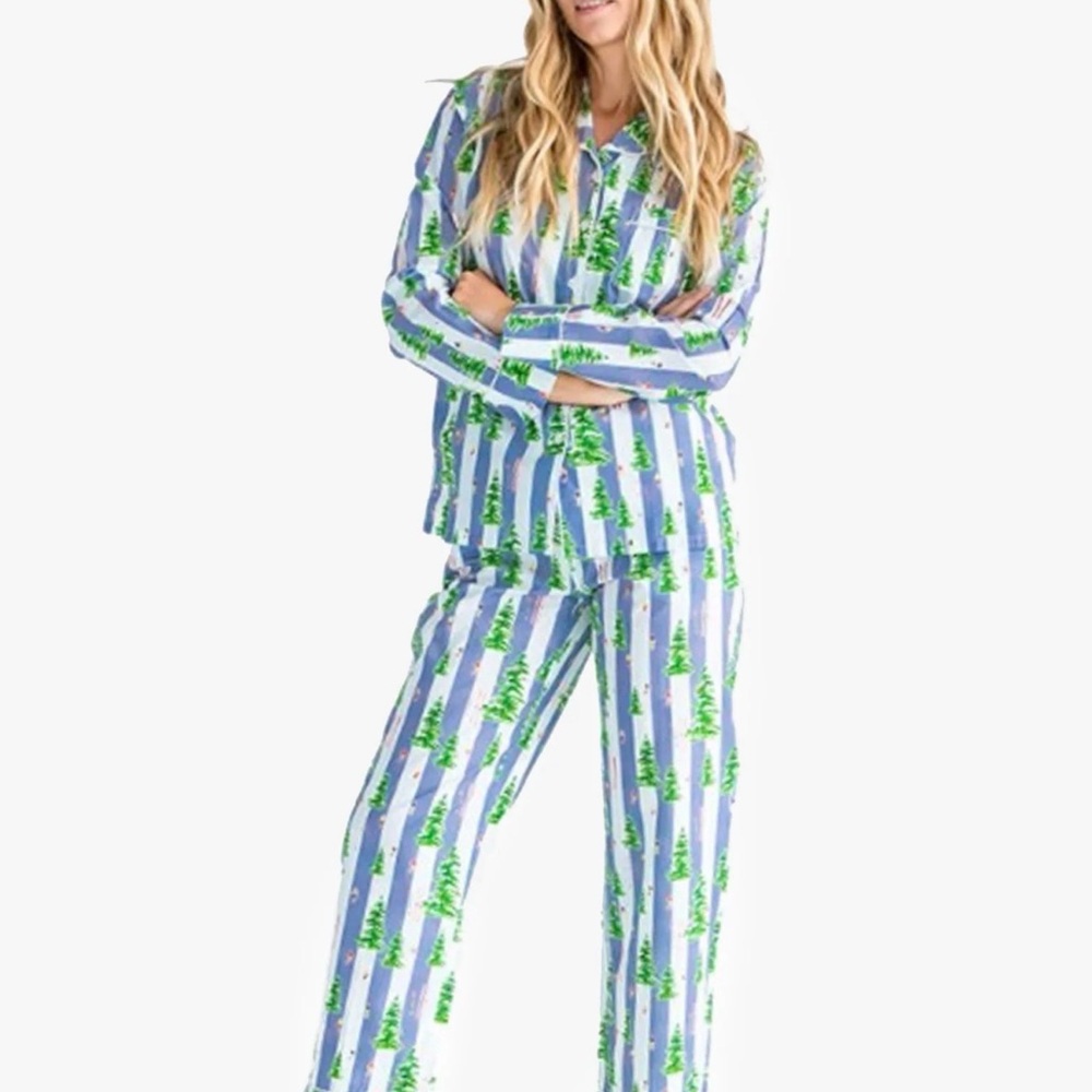 Sant and Abel X Gray Malin winter pajamas